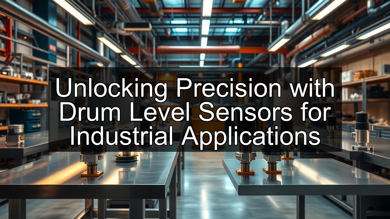 55 gal drum monitoring sensor electronic drum drum level detection sensor tanks