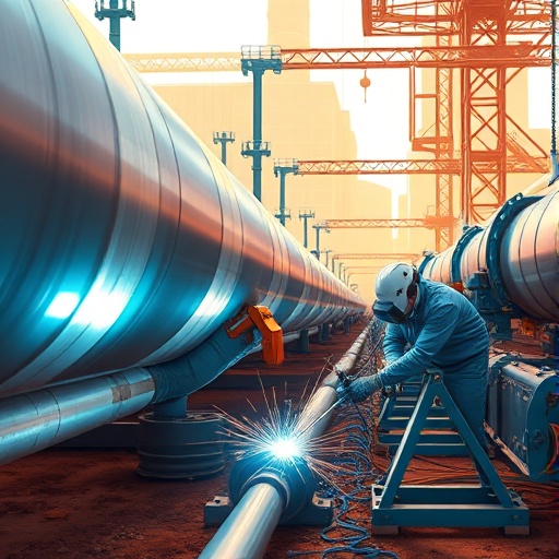 non-destructive testing pipeline construction ultrasonic testing pipeline girth weld ultrasonic inspection